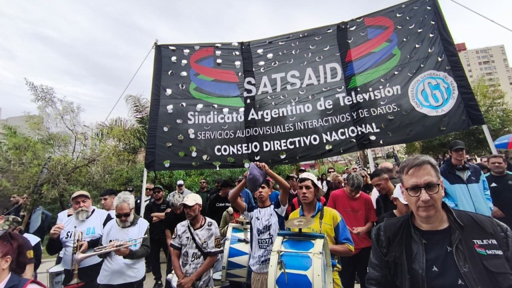 SATSAID y otros gremios movilizaron a canales y exigen renuncia de Santa María a&nbsp;CGT