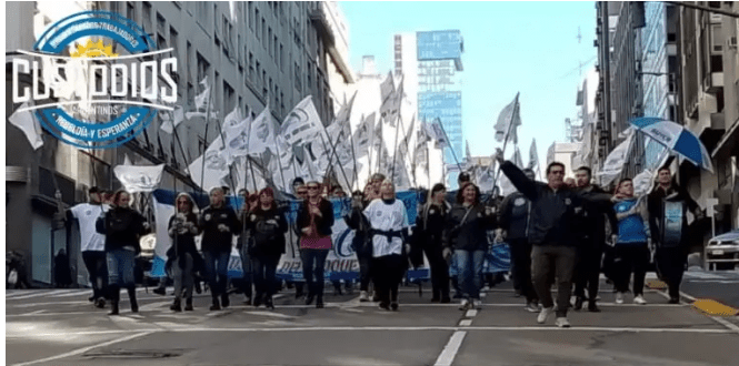 Sindicato de Custodios prepara nuevas medidas de fuerza contra&nbsp;multinacionales