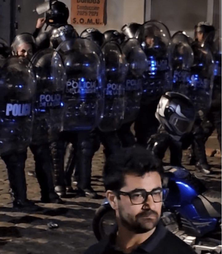 Represión policial contra afiliados del SOMU que presentaron lista opositora a Nivel&nbsp;Nacional