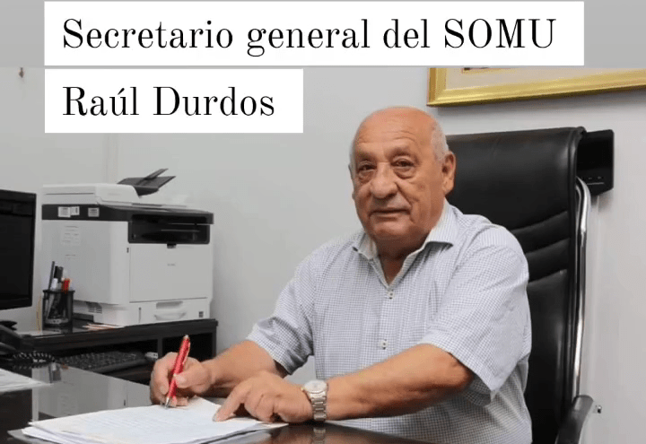 Raúl Durdos (SOMU): «No le tengo miedo a nadie porque tenemos quien nos respalde»