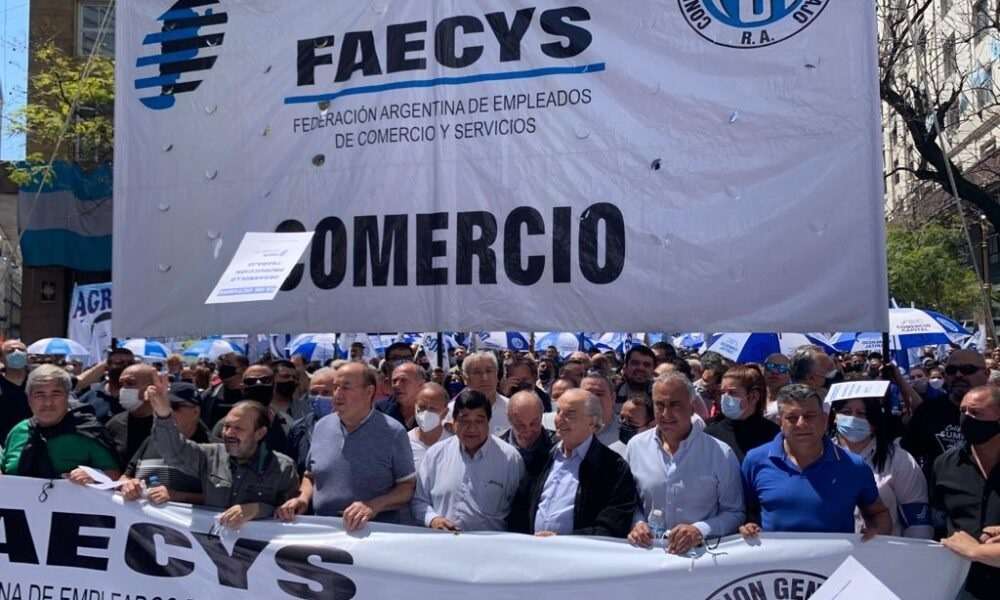 El gobierno evalúa no homologar paritarias completas de&nbsp;Comercio