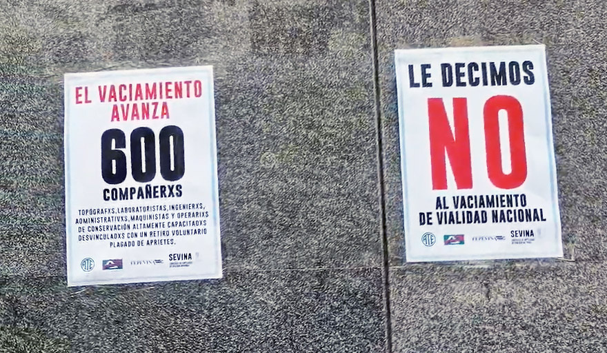 FEPEVINA denunció pérdida de puestos de trabajo y capacidades técnicas en Vialidad&nbsp;Nacional