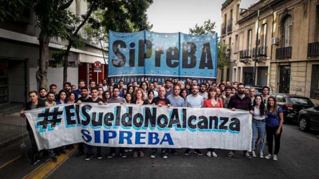 SIPREBA reclamó un 50% de incremento salarial y llamo a asambleas en cada&nbsp;empresa