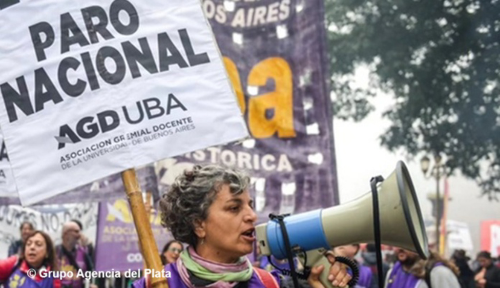 La AGD UBA ratificó el paro del 16 al 20 de junio, «contra la entrega de la Ley de Financiamiento&nbsp;Universitario»