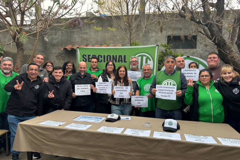 La Justicia ordenó la reinstalación del delegado de ATE, Mariano Saleh, en Atucha