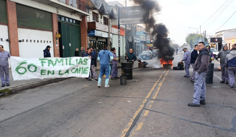 Metalúrgica Vaspia de Lanús autorizó a trabajadores a vender la materia prima por indemnizaciones