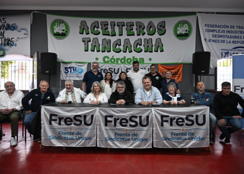 Encuentro del FreSu en Tancacha con el objetivo de fortalecer la unidad sindical